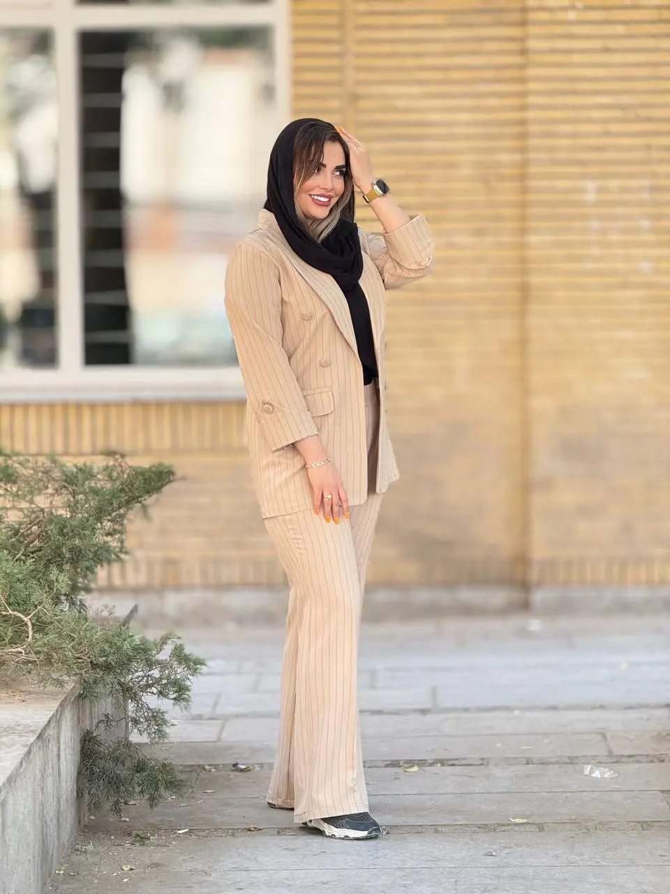 کت شلوار شیش دکمه دیپلمات